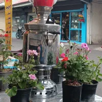 سماور برنجی قدیمی