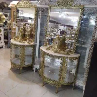 آینه کنسول برنزی