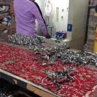 شیرآلات بامبو قاجاری دوش توالت تولیدی شیرآلات اهرم