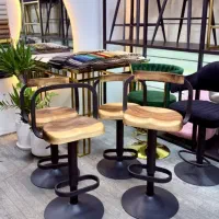 صندلی اپن کانترجکدار(مدل کف چوب )