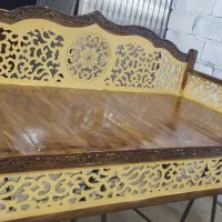 میز صندلی نهار خوری و تخت سنتی