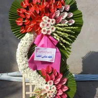 تاج گل نمایشگاه طبیعی مدلA(حمل رایگان+تسویه درمحل