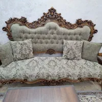 مبل تمام منبت 9 نفره استیل