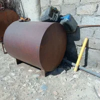 تانکر هزار لیتری جا گازوییل ورق ضخیم تو عکس معلومه