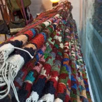 مشق نقش ،گلیم دستباف