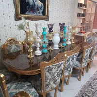 مبل نشیمن همراه با میز ناهار خوری|مبلمان خانگی و میز عسلی|تهران, فاطمی|دیوار