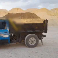 نیسان نخاله خاک باغچه ناخاله06ماسه شسته پوکه مخلوط