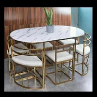 ۶ نفره میز ناهارخوری نهارخوری صندلی رستوران کمجا