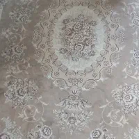 ۲ عدد -یک جفت فرش ۵۰۰ شانه کرم درحد نو