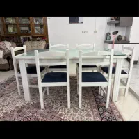 میز و صندلی ۶ نهره