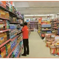 چیدمان و فروشنده خواروبار