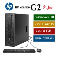 مینی کیس کامپیوتر HP 800 G2 نسل 6 رم 8 گیگ