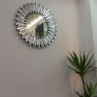ساعت خورشیدی آینه ایی سایز بزرگ