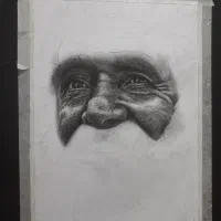 سفارش طراحی چهره سیاه‌قلم