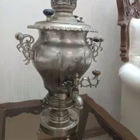 سماور نیکل اتیقه نفتی|کلکسیون اشیاء عتیقه|مشهد, چهارچشمه|دیوار