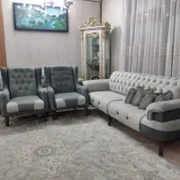مبل8نفره  تخت شو(تختخوابشو)مکان نو آکبند کار تهران