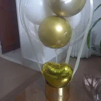 بادکنک و استند گل تولد