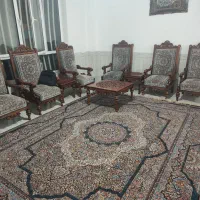 4عدد قالی 12 متری معاوضه با قالی رنگ طوسی