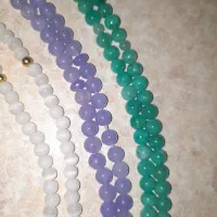 تعدادی تسبیح سنگ اصل