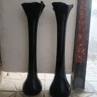 گلدان شیشه ای بزرگ ۹۵سانت