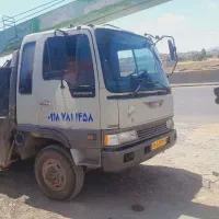 جرثقیل 7تن هینو 2عدد یکی مدارک کاتو یکی تادانو