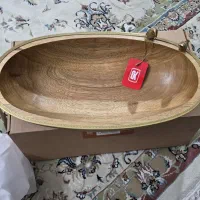 گلدکیش چوبی بیضی