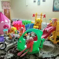 سرسره تاب استخرتوپ الاکلنگ بازی