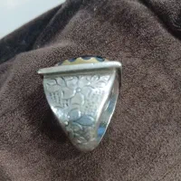 انگشتر توپاز دست ساز