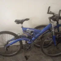 دو عدد دوچرخه ۲۶ آبی و ۲۰ صورتی دخترانه