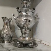 سرویس کامل سماور و پاسماوری نو مناسب جهیزیه