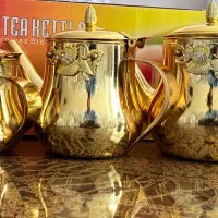 ست قوری طلایی