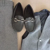 کت و شلوار همراه با کفش بچه گانه نو نو