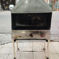 کباب پز گازی پایه چرخ دار