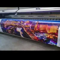 چاپ بنر فوری - فلکس، استیکر، مِش