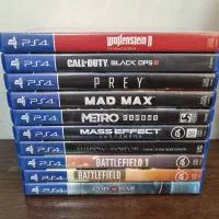 تعدادی بازی PS4 کارکرده