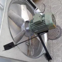 هواکش آلمانی دهانه 70 تکفاز 1400 دور 2اسب فن تهویه