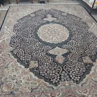 ی جفت فرش ۱۲ متری رنگ سرمه‌ای  هفت صد شانه