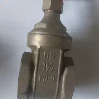 شیرفلکه برنجی ۱و۱/۲اینچ