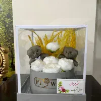 باکس گل مناسب هدیه کاملا نو