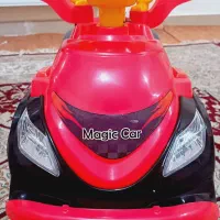 ماشین کودک مجیکار بادسته هدایت فرمان موزیکال