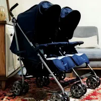 کالسکه دوقلو سیسمونی خارجی دو قلو دوقولو دونفره