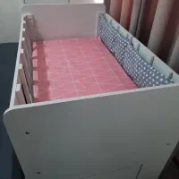 تخت نوزاد و کودک به همراه تشک طبی