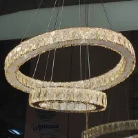 لوستر سقفی کریستالی با گارانتی معتبر