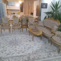 مبلمان ۹نفره همراه با میز ناهارخوری ۸ نفره