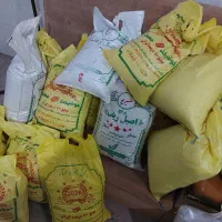 برنج عنبربو تضمین شده تمام دانه و نیم دانه