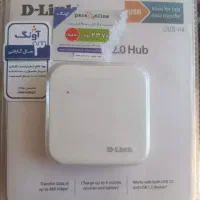هاب USB دی-لینک مدل DUB-H4 چهار پورت آداپتور دار