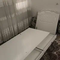 تخت فرزند با تشک و کمد