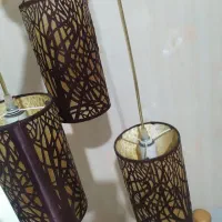 لوستر سه شاخه. تمیز و شیک. قیمت مناسب