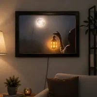 تابلو ال ای دی سالم هم با برق کار میکنه هم باتری