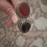 انگشتر عقیق.انگشتر کووات زر